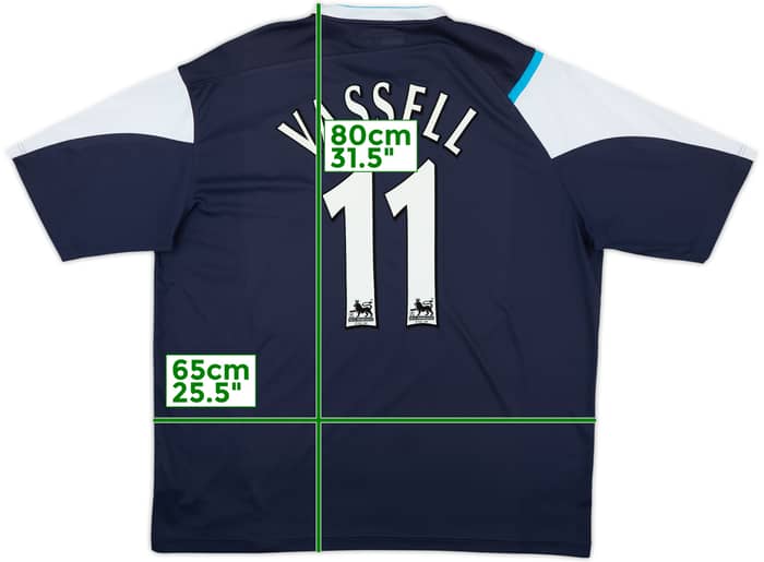 2005-06 Manchester City Away Shirt Vassell #11 - 8/10 - (XXL)