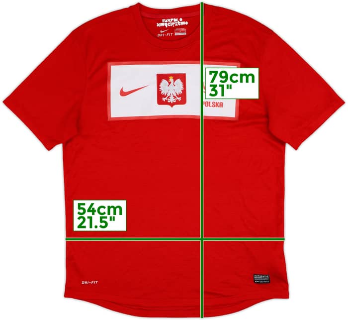 2012-13 Poland Away Shirt - 8/10 - (L)