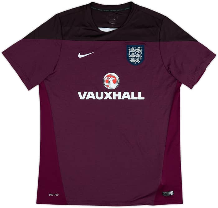 2014-15 England Nike Training Shirt - 9/10 - (XL)