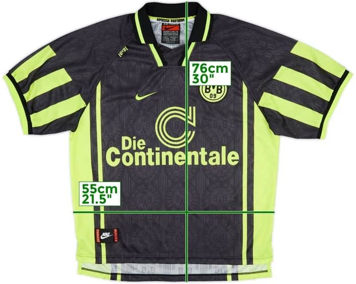 1996-97 Borussia Dortmund Away Shirt - 8/10 - (XL)