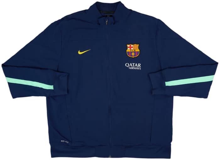 2013-14 Barcelona Nike Track Jacket - 8/10 - (XL)