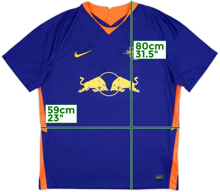 2020-21 RB Leipzig Away Shirt - 9/10 - (XL)