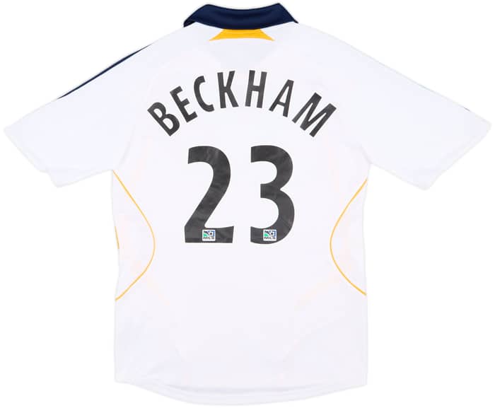 2007-08 LA Galaxy Home Shirt Beckham #23 - 8/10 - (S)