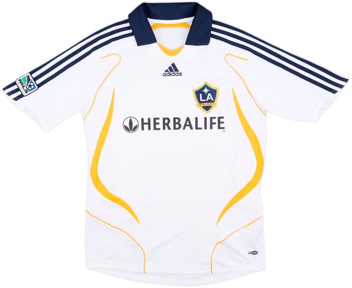 2007-08 LA Galaxy Home Shirt Beckham #23 - 8/10 - (S)
