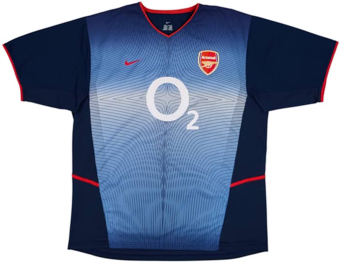 2002-04 Arsenal Away Shirt Vieira #4 - 8/10 - (XL)