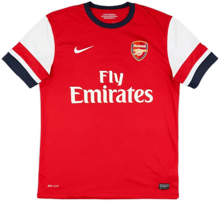 2012-14 Arsenal Home Shirt Arteta #8 - 6/10 - (M)