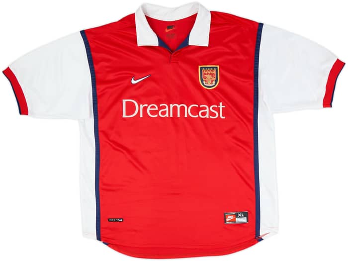 1999-00 Arsenal Home Shirt Henry #14 - 8/10 - (XL)