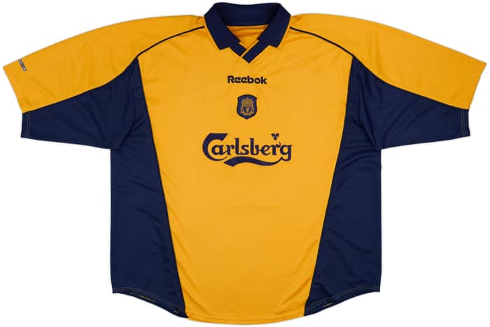 2000-02 Liverpool Away Shirt Gerrard #17 - 8/10 - (3XL)