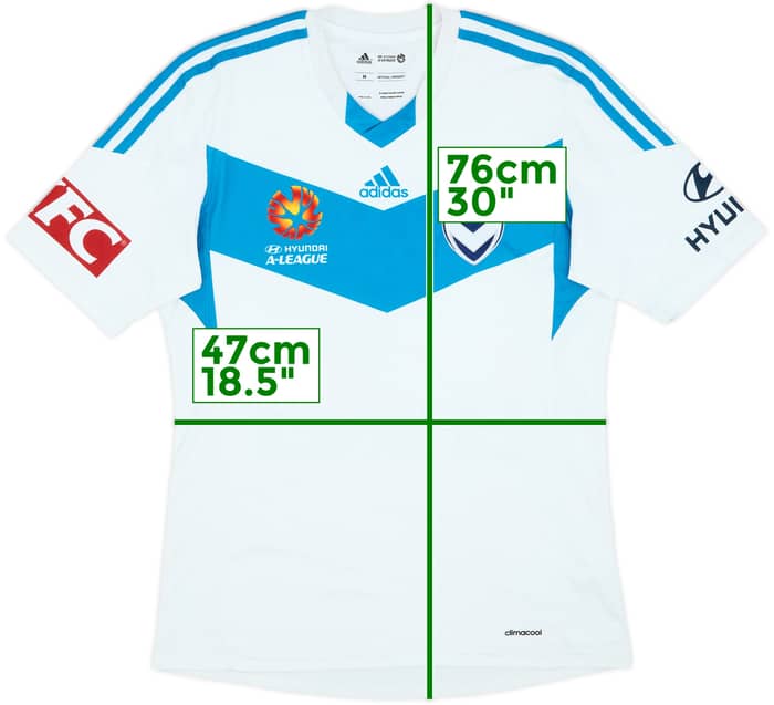 2013-15 Melbourne Victory Away Shirt #4 - 6/10 - (M)