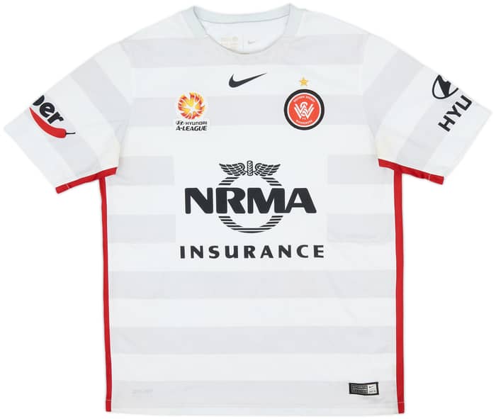 2015-16 Western Sydney Wanderers Away Shirt - 7/10 - (XL.Boys)