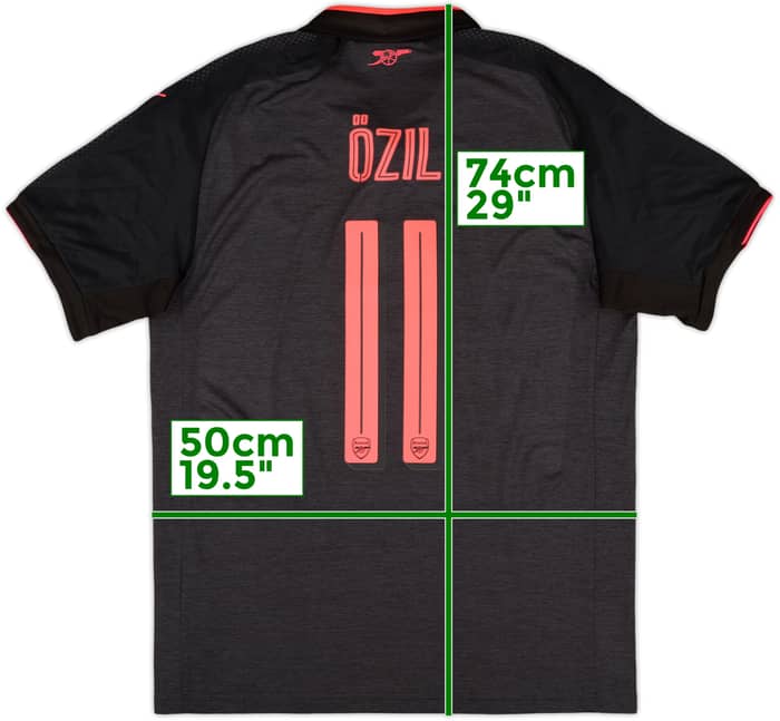 2017-18 Arsenal Third Shirt Ozil #11 - 8/10 - (M)