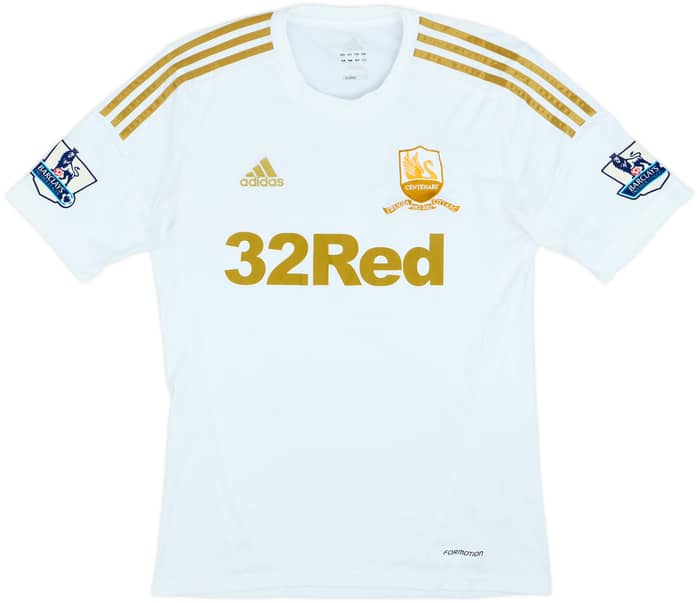 2012-13 Swansea City Centenary Home Shirt Michu #9 - 6/10 - (M)