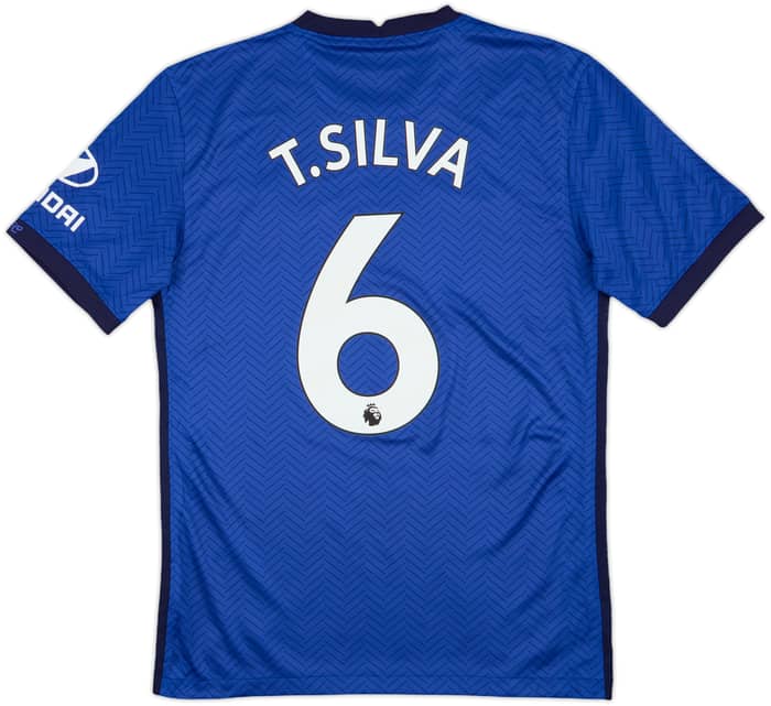 2020-21 Chelsea Home Shirt T.Silva #6 - 9/10 - (S)