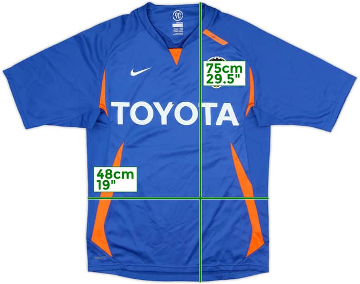 2007-08 Valencia Nike Training Shirt - 5/10 - (S)