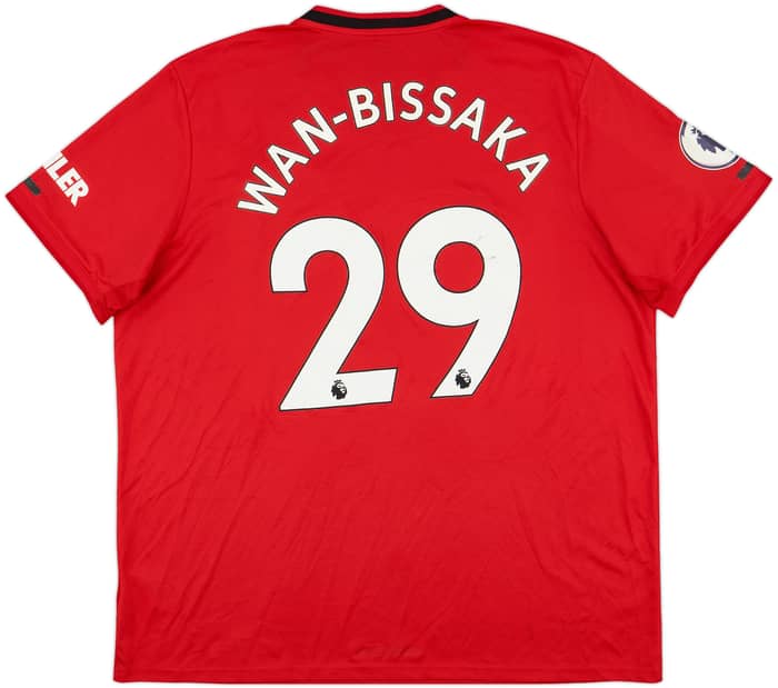 2019-20 Manchester United Home Shirt Wan-Bissaka #29 - 6/10 - (XXL)
