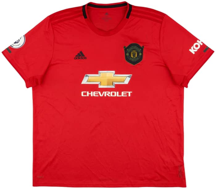 2019-20 Manchester United Home Shirt Wan-Bissaka #29 - 6/10 - (XXL)