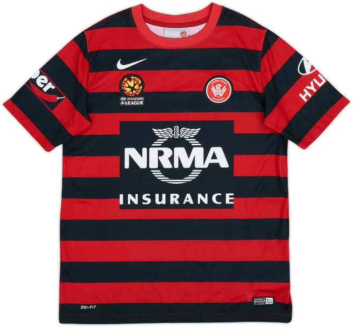 2014-15 Western Sydney Wanderers Home Shirt - 8/10 - (XL.Boys)