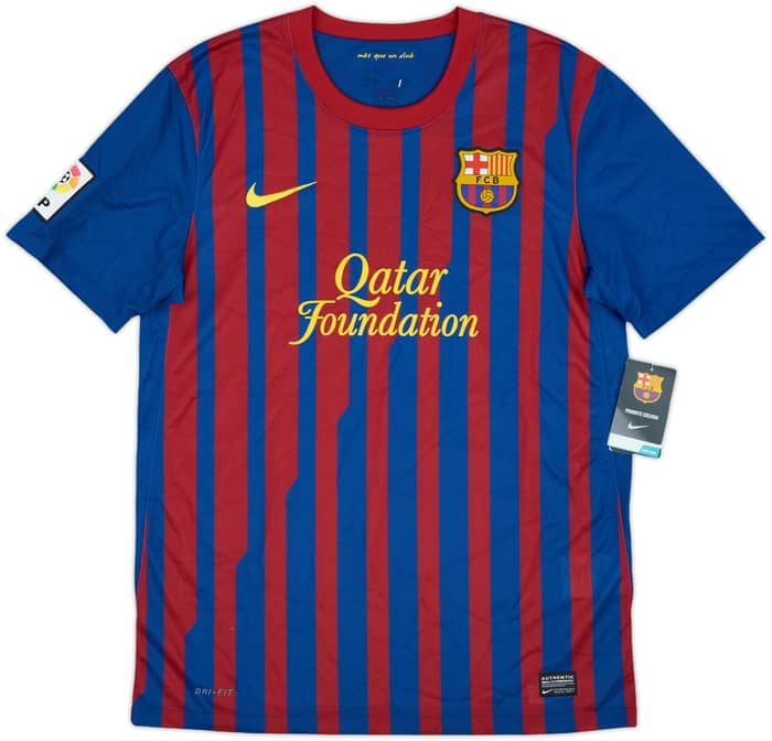 2011-12 Barcelona Home Shirt A.Iniesta #8 (M)