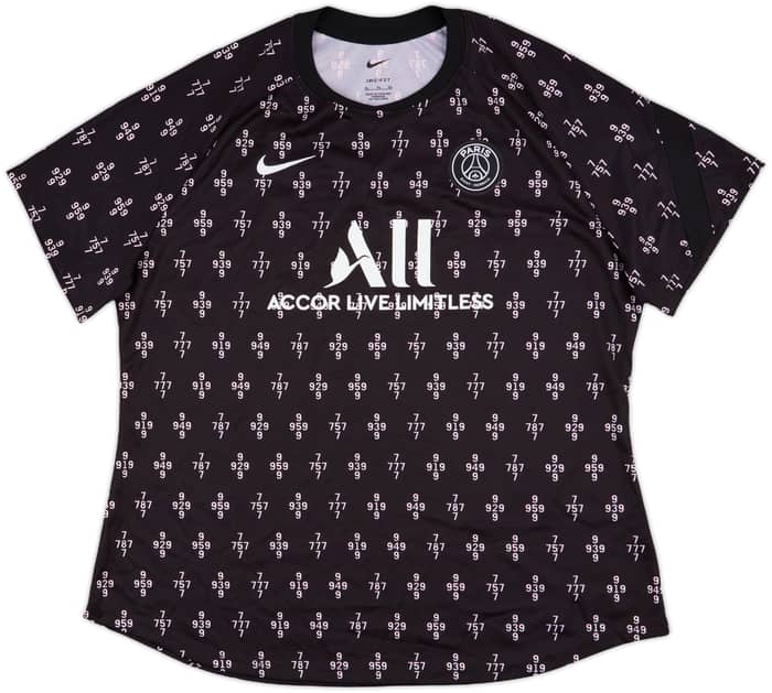 2021-22 Paris Saint-Germain Nike Training Shirt - 9/10 - (Women's XL)