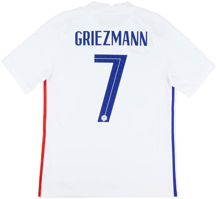 2020-21 France Away Shirt Griezmann #7 - 10/10 - (M)