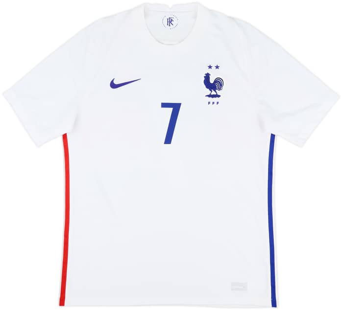 2020-21 France Away Shirt Griezmann #7 - 10/10 - (M)