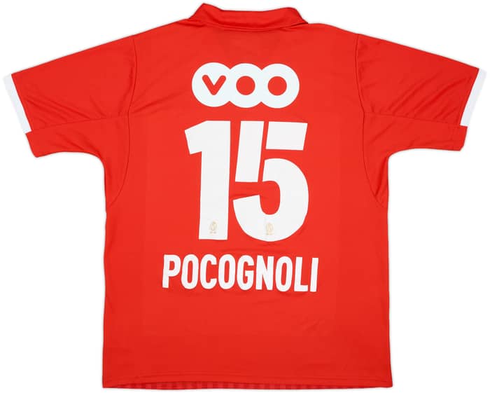 2017-18 Standard Liege Home Shirt Pocognoli #15 - 7/10 - (XL)