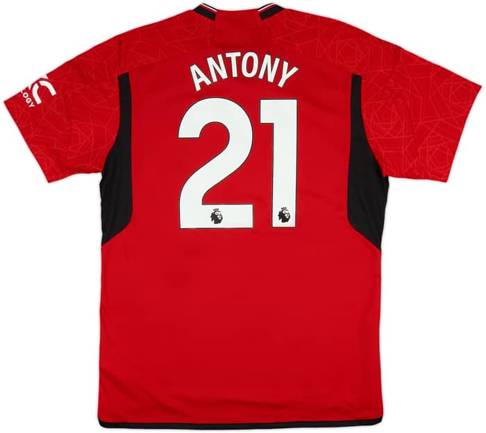 2023-24 Manchester United Home Shirt Antony #21 - 10/10 - (XL)