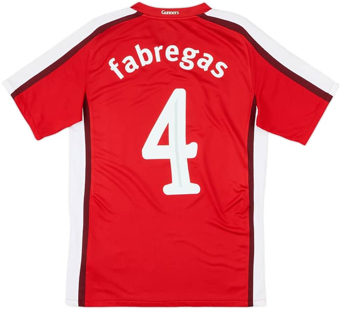 2008-10 Arsenal Home Shirt Fabregas #4 - 8/10 - (S)