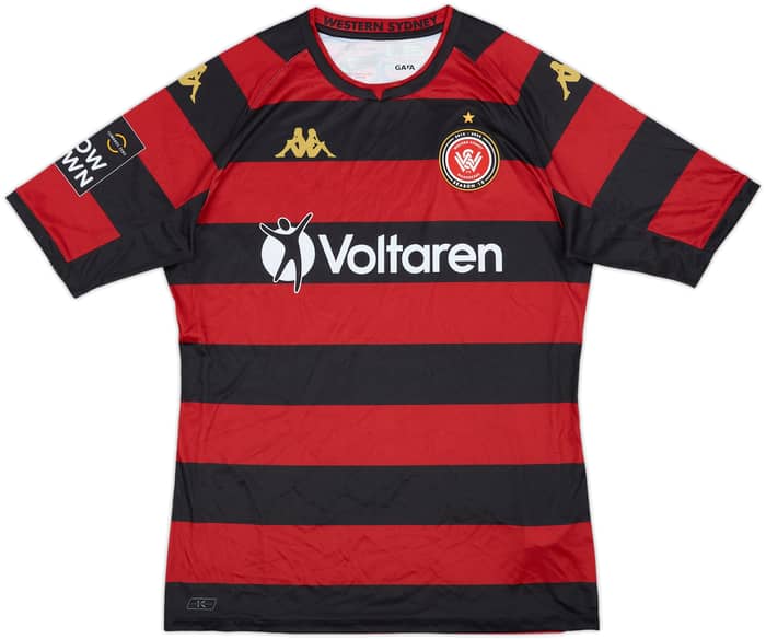 2021-22 Western Sydney Wanderers Home Shirt - 8/10 - (L)