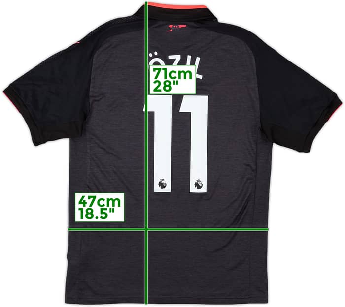 2017-18 Arsenal Third Shirt Ozil #11 - 8/10 - (S)