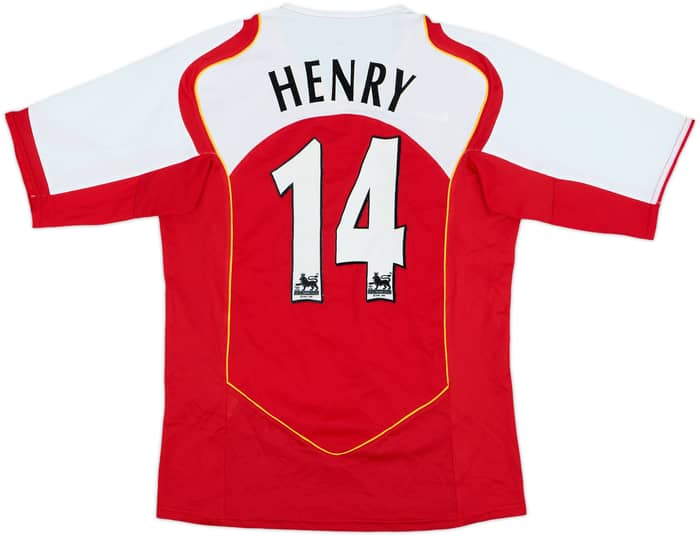 2004-05 Arsenal Home Shirt Henry #14 - 8/10 - (S)
