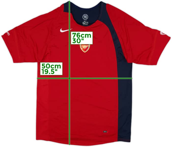 2004-05 Arsenal Nike Training Shirt - 9/10 - (XL.Boys)