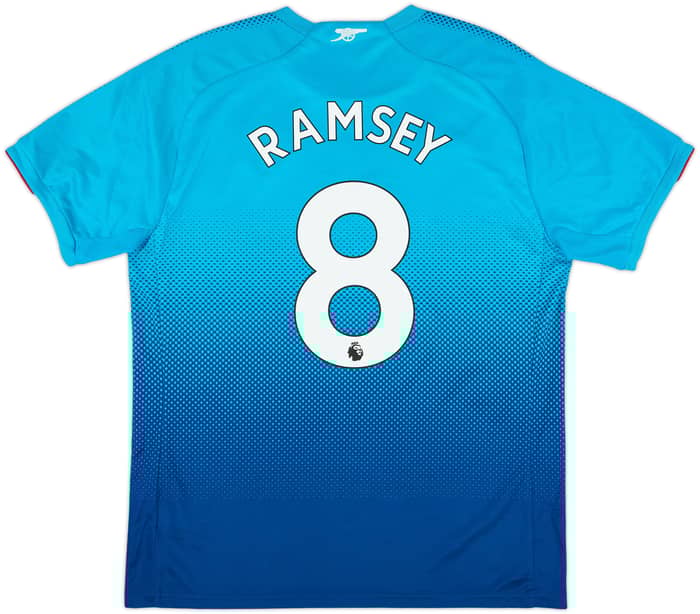 2017-18 Arsenal Away Shirt Ramsey #8 - 9/10 - (L)