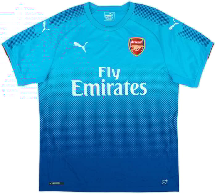 2017-18 Arsenal Away Shirt Ramsey #8 - 9/10 - (L)