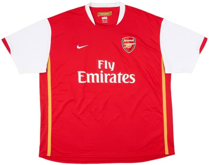 2006-08 Arsenal Home Shirt Fabregas #4 - 8/10 - (3XL)