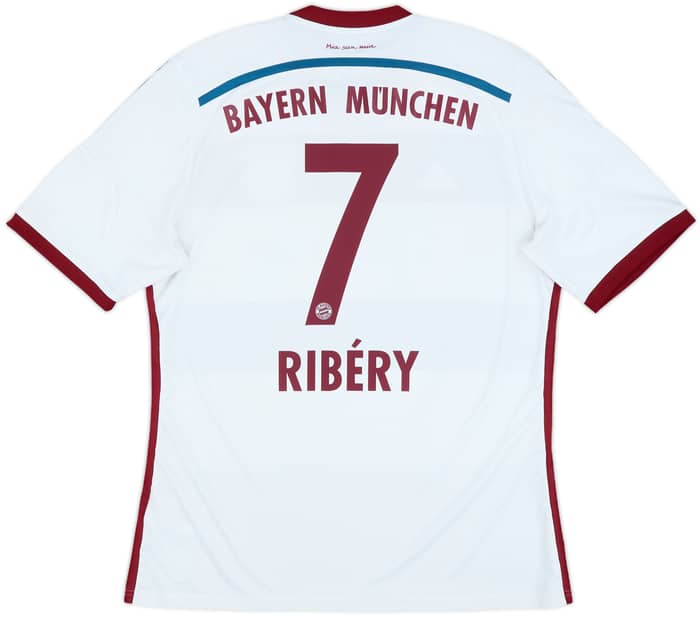 2014-15 Bayern Munich Away Shirt Ribery #7 - 8/10 - (L)