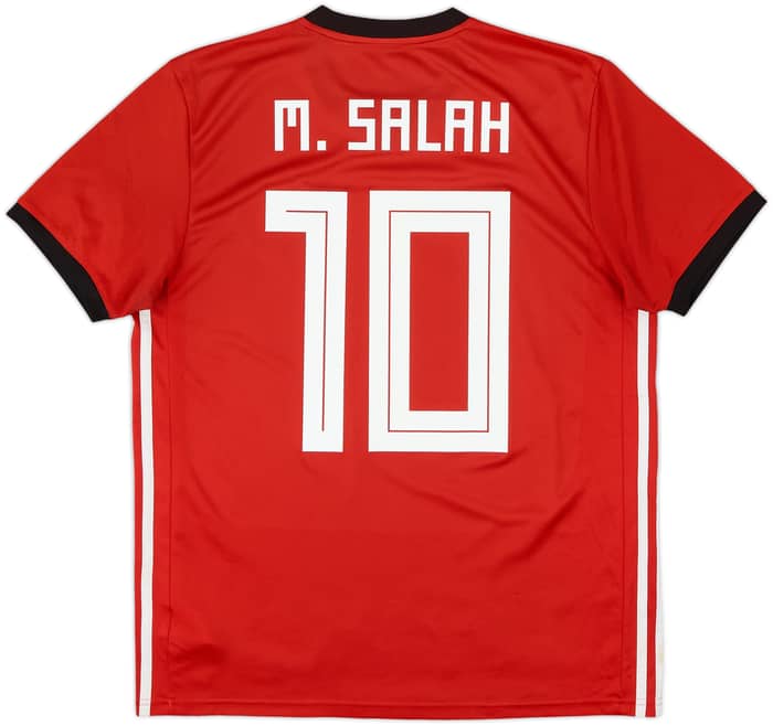 2018-19 Egypt Home Shirt Salah #10 - 9/10 - (M)