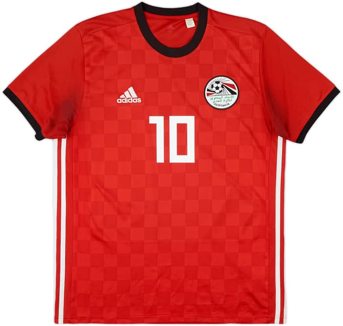 2018-19 Egypt Home Shirt Salah #10 - 9/10 - (M)