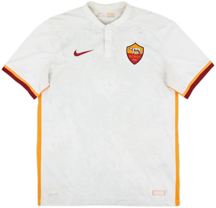 2015-16 Roma Away Shirt Totti #10 - 7/10 - (M)