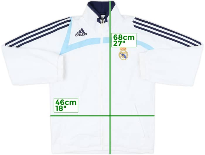 2007-08 Real Madrid adidas Track Jacket - 6/10 - (XL.Boys)