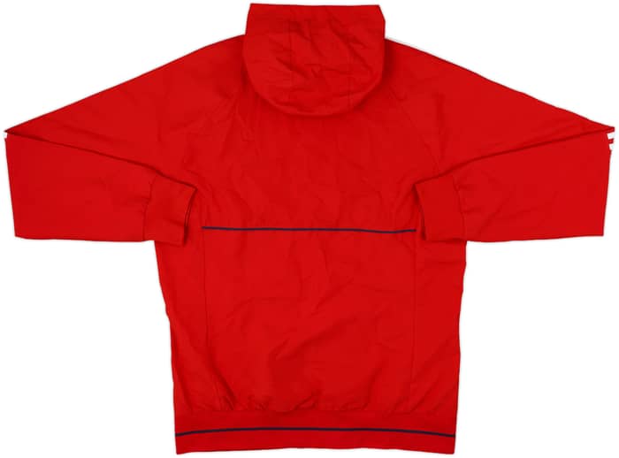 2017-18 Bayern Munich adidas Hooded Track Jacket - 6/10 - (M)