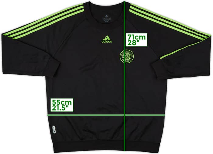 2021-22 Celtic adidas Sweat Top - 8/10 - (L)