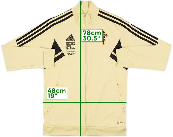 2022-23 Celta Vigo Player Issue adidas Track Jacket - 5/10 - (M)