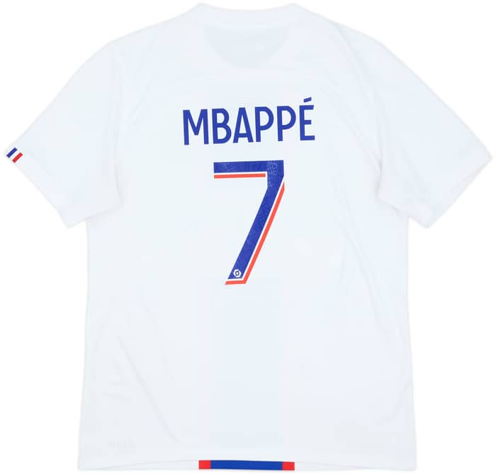2022-23 Paris Saint-Germain Third Shirt Mbappe #7 - 8/10 - (S)