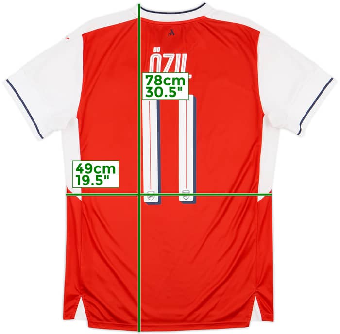 2016-17 Arsenal Home Shirt Ozil #11 - 8/10 - (M)