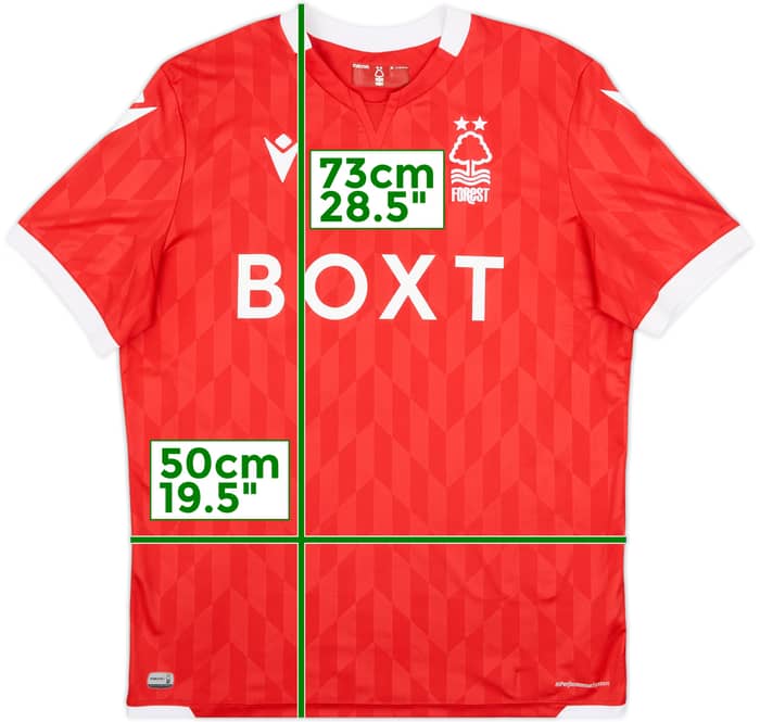 2021-22 Nottingham Forest Home Shirt - 10/10 - (M)