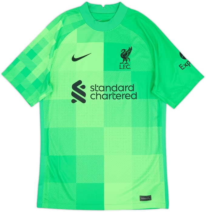 2021-22 Liverpool GK Shirt A.Becker #1 - 10/10 - (S)