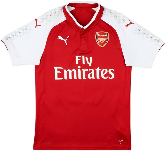 2017-18 Arsenal Home Shirt S.Cazorla #19 - 8/10 - (M)