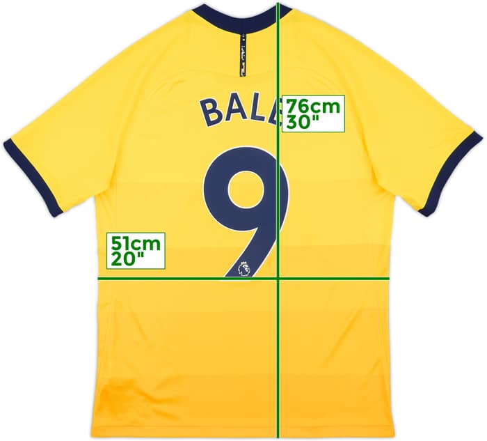 2020-21 Tottenham Third Shirt Bale #9 - 9/10 - (M)