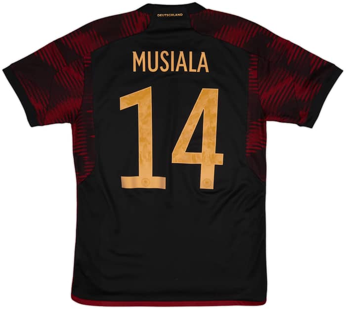 2022-23 Germany Away Shirt Musiala #14 - 10/10 - (M)